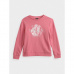4F Junior HJZ21-JTSDL002 pink sweatshirt