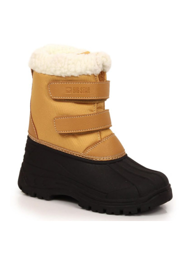 Snow boots with Velcro insulated Big Star Jr KK374237