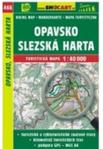 mapa cyklo-turistická Opavsko,466