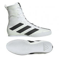 Adidas Box Hog Plus boxing shoes white