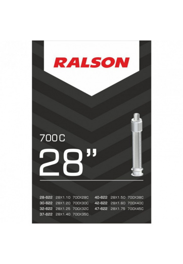 duše RALSON 28"x3/4 (18-622) DV/22mm