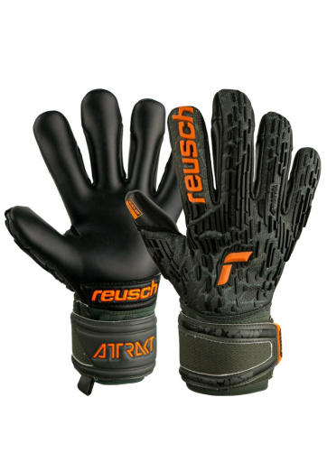 Reusch Attrakt Freegel Gold Finger Support Gloves 53 70 030 5555