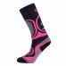 KILPI ANXO-J - detské lyžiarske ponožky Ružová
