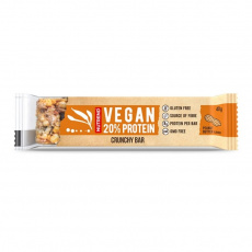 tyčinka Nutrend  Vegan protein crunchy arašídové máslo 40g