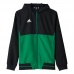 Adidas TIRO 17 sweatshirt black-green JR BQ2788
