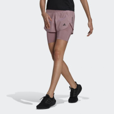 Adidas Run Fast Two-In-One Shorts W HF4746