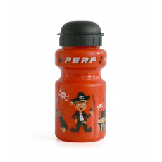 Detská flaša ROTO červená 330 ml s držiakom