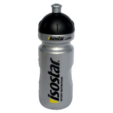 Cyklistická fľaša ISOSTAR strieborná 650ml