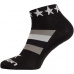 ponožky ELEVEN Luca STAR WHITE vel. 8-10 (L) černé/bílé