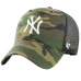 47 Brand MLB New York Yankees Branson Kids Cap B-CBRAN17GWP-CMF-KID