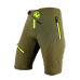 kalhoty krátké dámské HAVEN ENERGY khaki/žluté s cyklovložkou