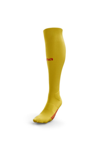 Zina Libra football socks 0A875F Yellow\Red