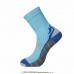 Progress P RHS RUNNING HIGH SOX bežecké ponožky tyrkysová/šedá