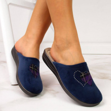 Home slippers Inblu W ARC1 navy blue