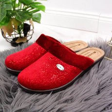 Home slippers on the wedge Inblu W ARC8 red