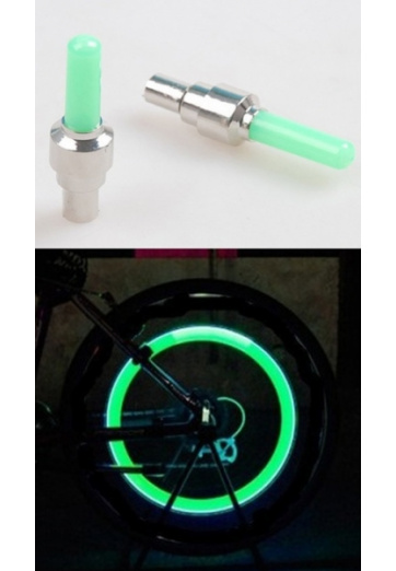 čepička ventilku LED zelená