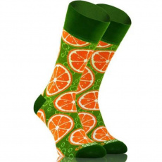 Sesto Senso orange socks 010177