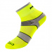 Progress P CYC cyklistické ponožky iluminační žlutá/šedá