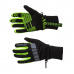 PROGRESS SNOWSPORT GLOVES zimné bežkárské rukavice černá/reflexní žlutá