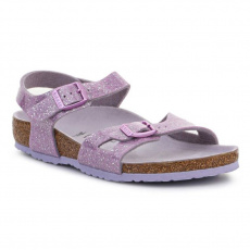 Birkenstock Rio Kids 1022169 Cosmic Sparkle Lavender sandals