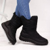 Waterproof snow boots NEWS W EVE309A black
