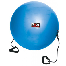 Antiburst gym ball with fitness rubbers 65 cm BB 001TR